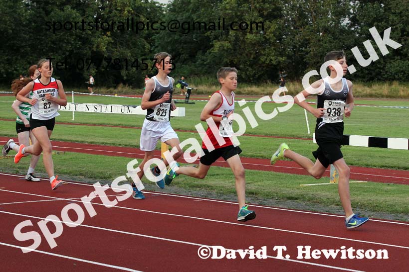 3000 metres, 2021 North East Grand Prix 6, Monkton, Wednesday, August 4th. Photo: David T. Hewitson/Sports for All Pics